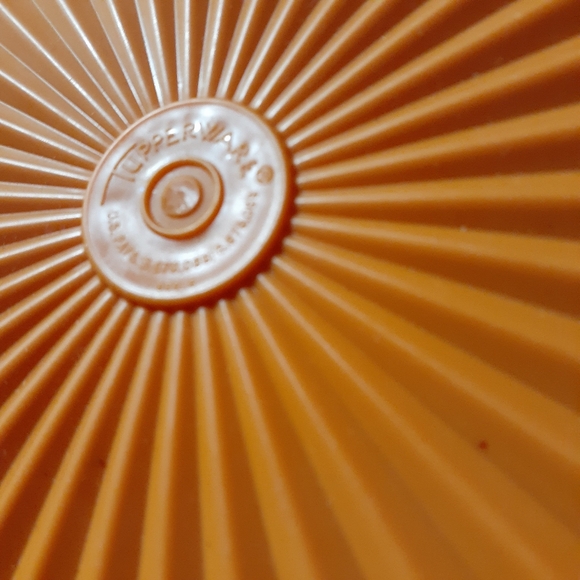 Vtg Tupperware Lid Seal #839 Orange for 7" Servalier® Bottom or Others - Picture 10 of 16